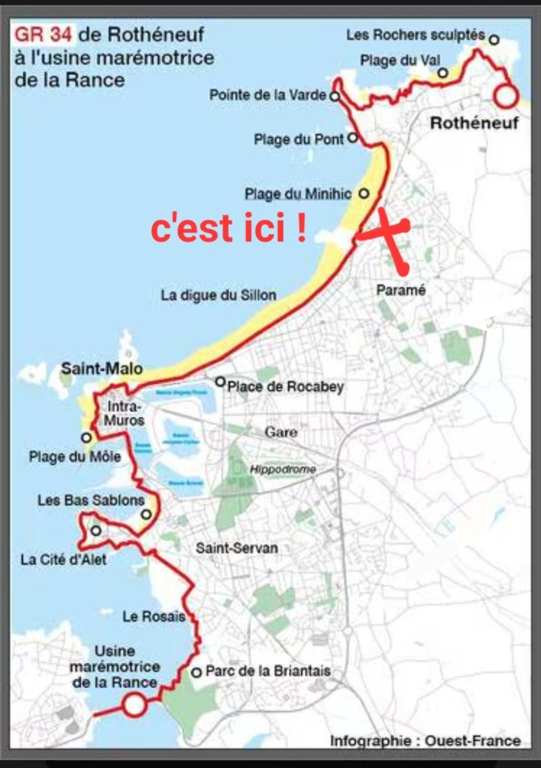 Veritable Maison De Vacances A 500 M Des Plages سان مالو المظهر الخارجي الصورة